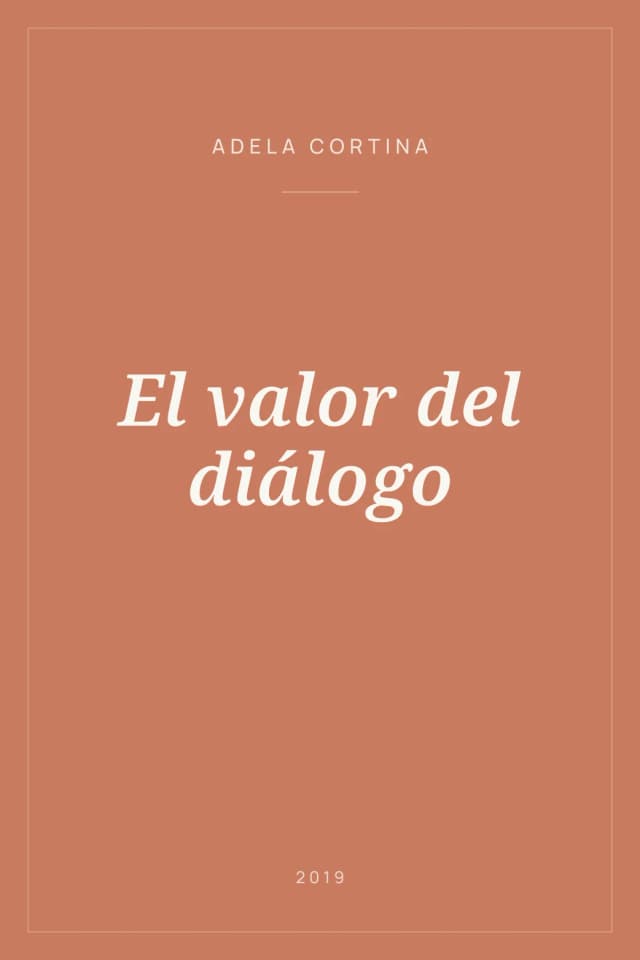 Portada de El valor del diálogo
