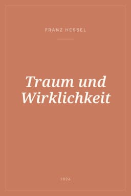 Portada de Traum und Wirklichkeit