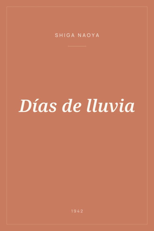 Portada de Días de lluvia