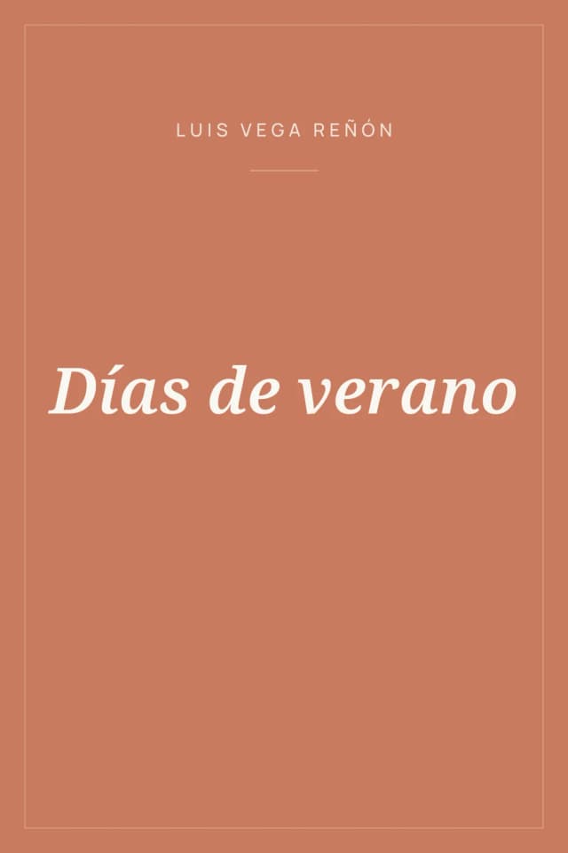 Portada de Días de verano