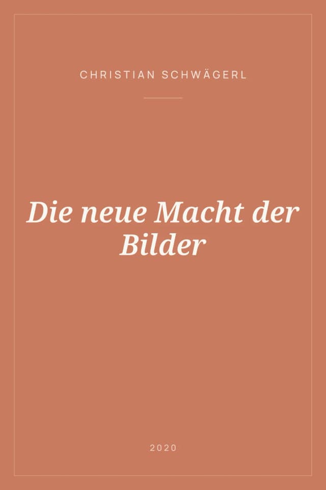 Portada de Die neue Macht der Bilder