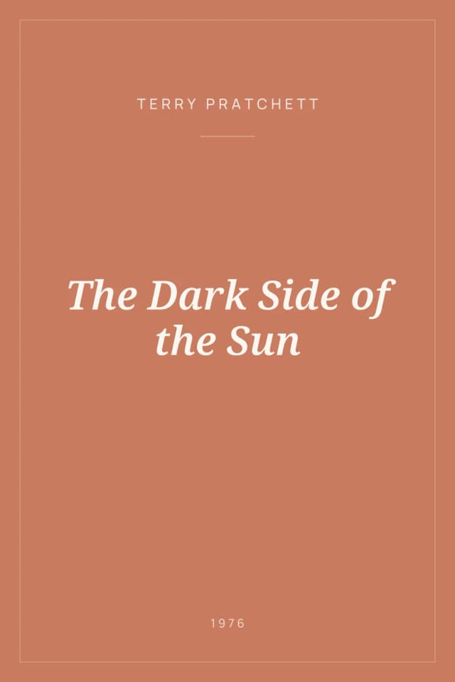 Portada de The Dark Side of the Sun