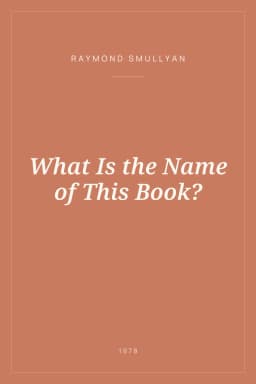 Portada de What Is the Name of This Book?