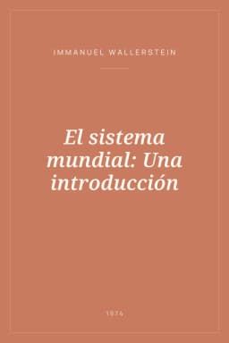 Portada de El sistema mundial: Una introducción