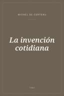 Portada de La invención cotidiana