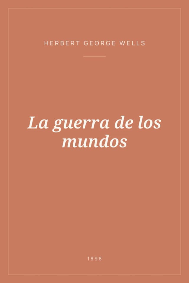 Portada de La guerra de los mundos
