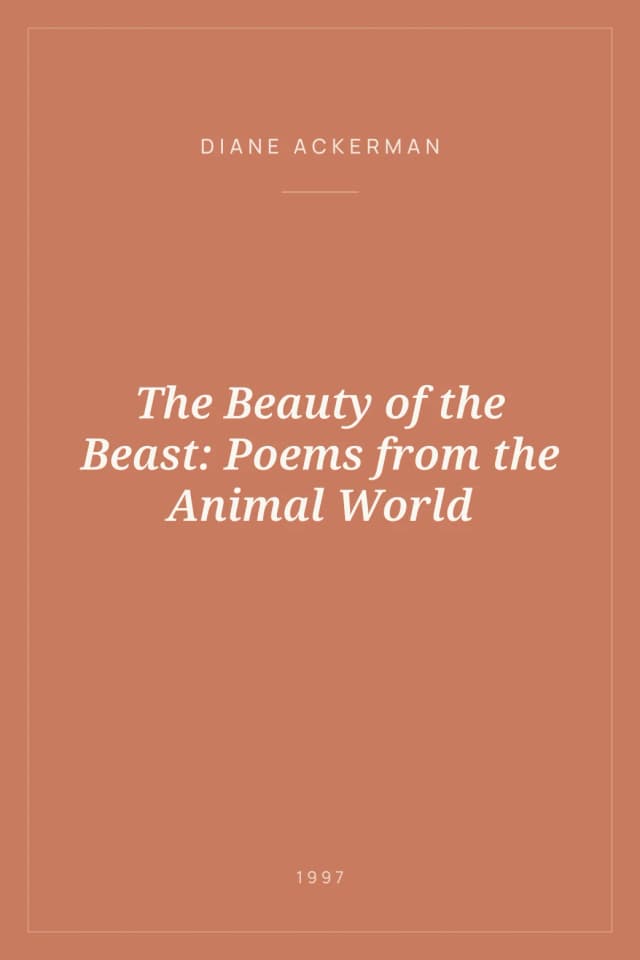Portada de The Beauty of the Beast: Poems from the Animal World