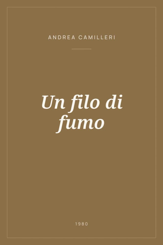 Portada de Un filo di fumo