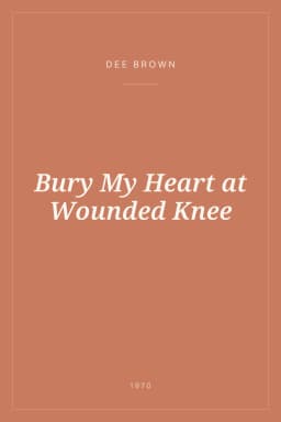 Portada de Bury My Heart at Wounded Knee
