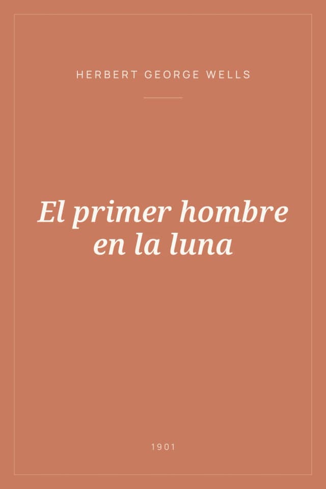 Portada de El primer hombre en la luna