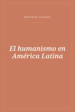 Portada de El humanismo en América Latina