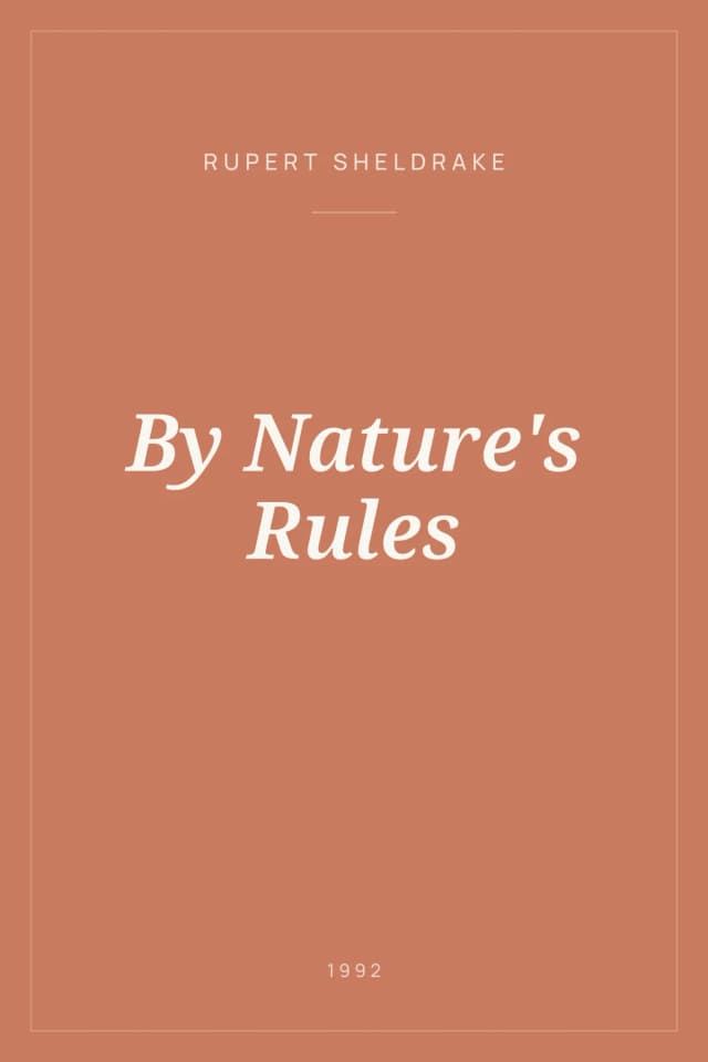 Portada de By Nature's Rules