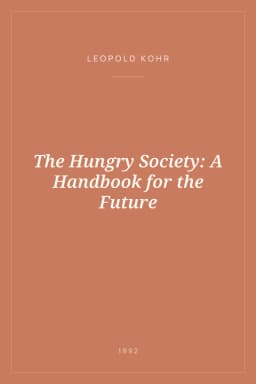 Portada de The Hungry Society: A Handbook for the Future