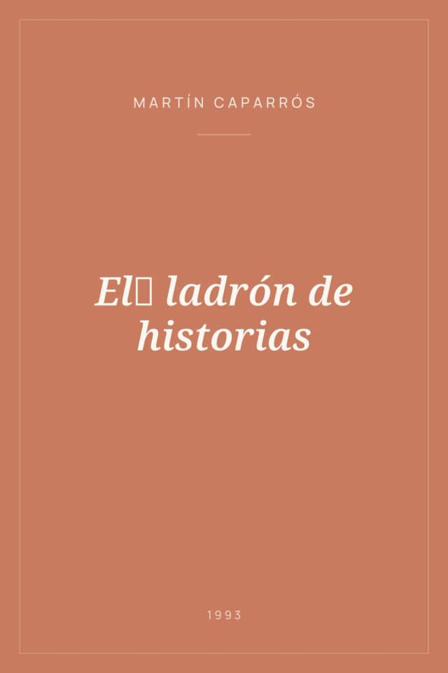Portada de Elه ladrón de historias