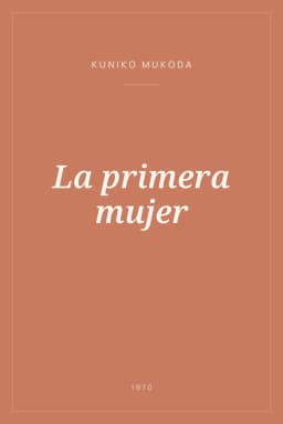 Portada de La primera mujer