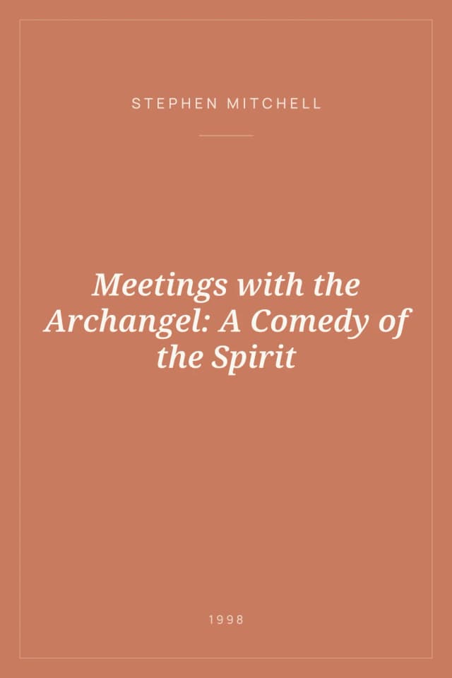 Portada de Meetings with the Archangel: A Comedy of the Spirit