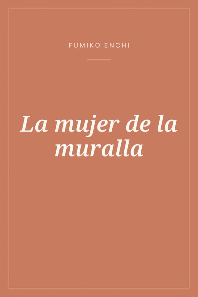 Portada de La mujer de la muralla