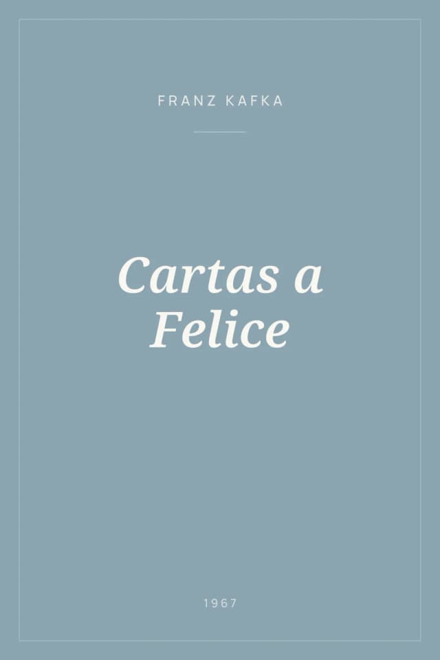 Portada de Cartas a Felice
