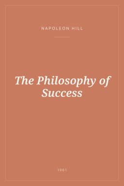 Portada de The Philosophy of Success