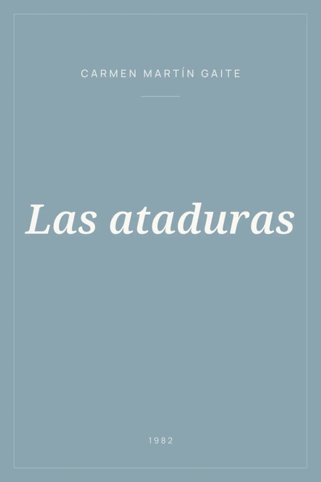 Portada de Las ataduras