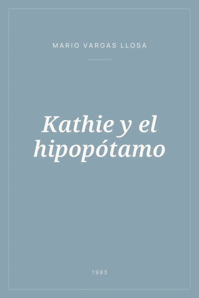 Portada de Kathie y el hipopótamo