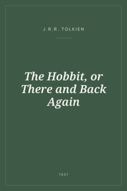 Portada de The Hobbit, or There and Back Again