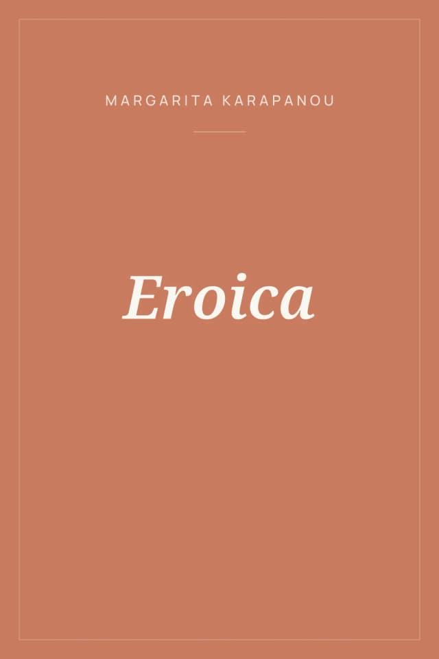 Portada de Eroica