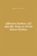 Portada de Effective Python: 135 Specific Ways to Write Better Python