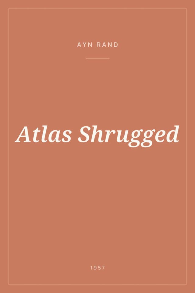 Portada de Atlas Shrugged