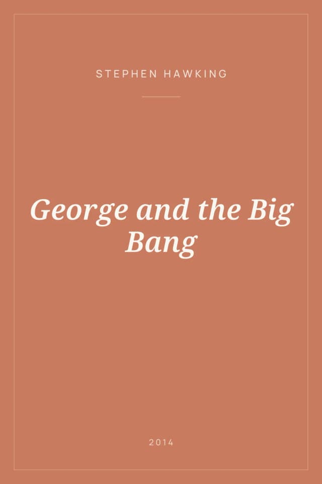 Portada de George and the Big Bang
