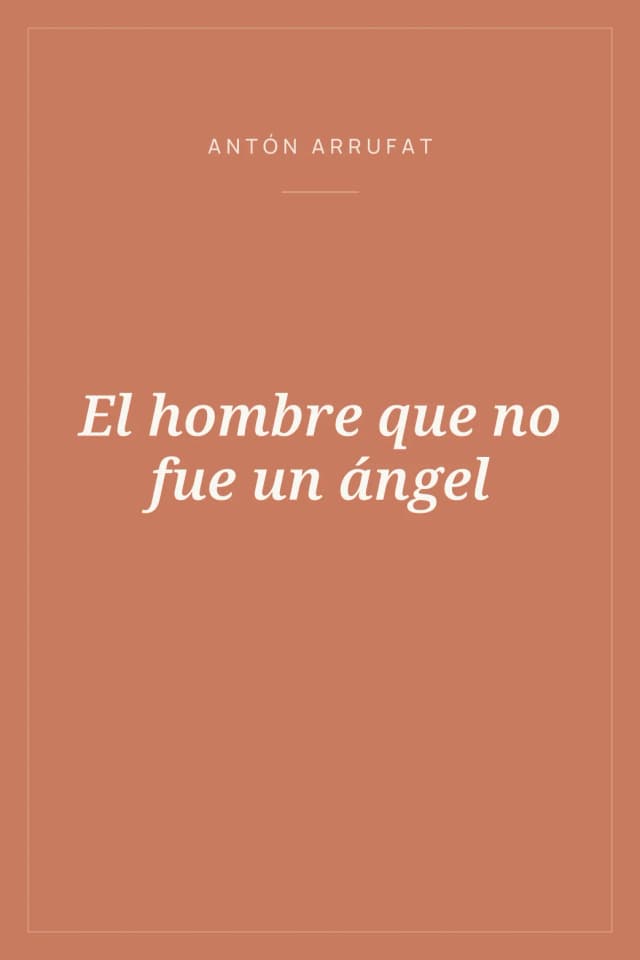 Portada de El hombre que no fue un ángel