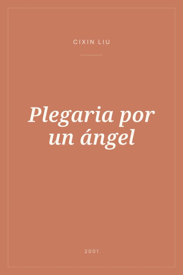 Portada de Plegaria por un ángel