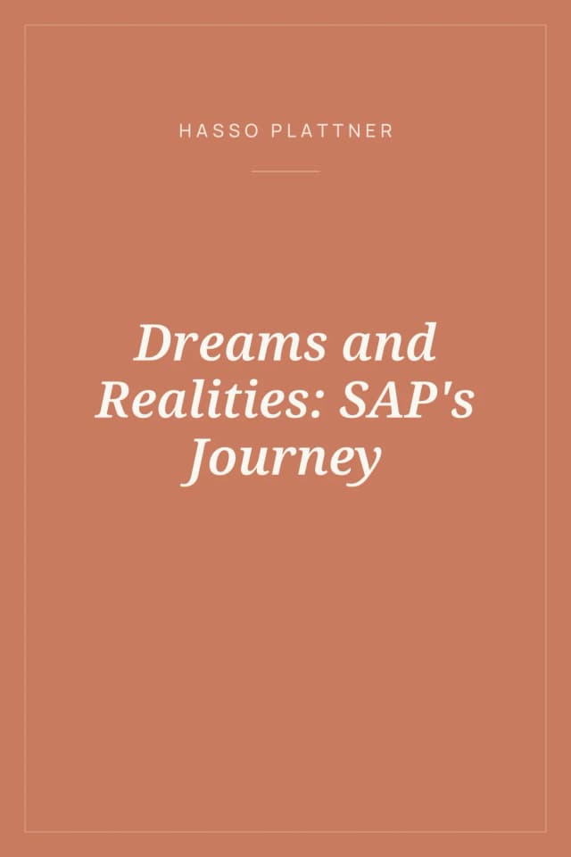 Portada de Dreams and Realities: SAP's Journey