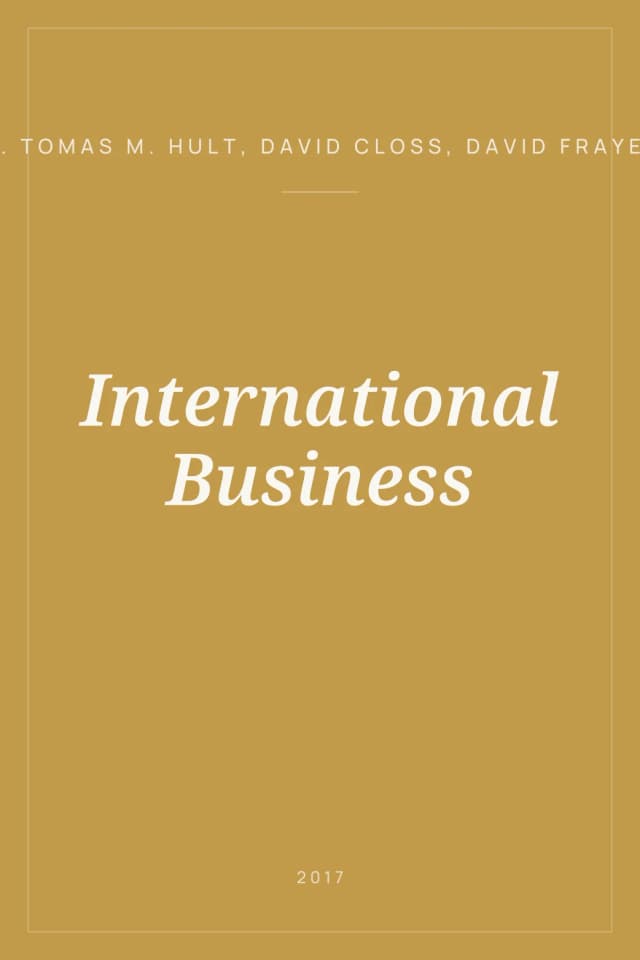 Portada de International Business