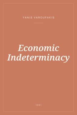 Portada de Economic Indeterminacy