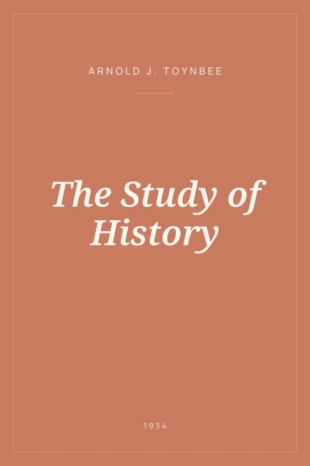 Portada de The Study of History
