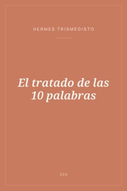 Portada de El tratado de las 10 palabras