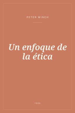 Portada de Un enfoque de la ética