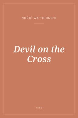 Portada de Devil on the Cross