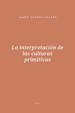 Portada de La interpretación de las culturas primitivas