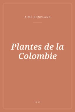 Portada de Plantes de la Colombie