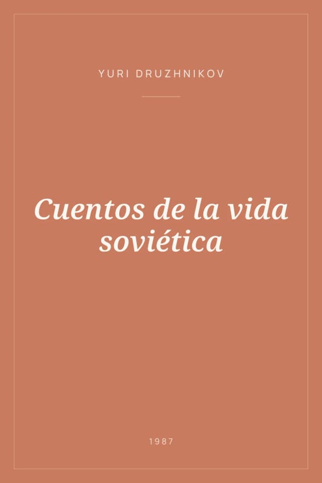Portada de Cuentos de la vida soviética