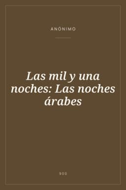 Portada de Las mil y una noches: Las noches árabes