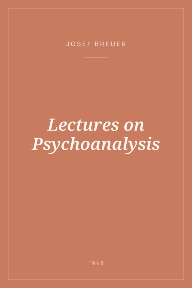 Portada de Lectures on Psychoanalysis