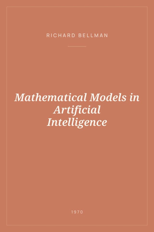 Portada de Mathematical Models in Artificial Intelligence