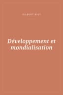 Portada de Développement et mondialisation