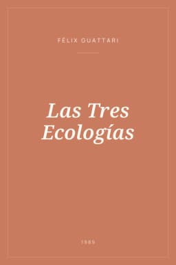 Portada de Las Tres Ecologías