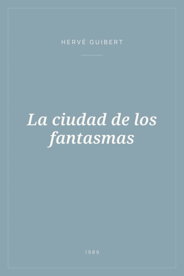 Portada de La ciudad de los fantasmas
