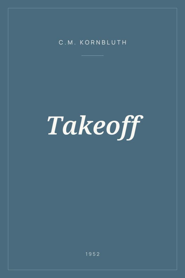 Portada de Takeoff