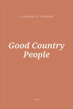 Portada de Good Country People